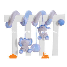 Factory Supply Infant Baby Bed Peluche Spiral Toy